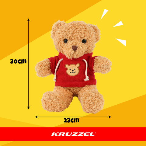 Krammebamse 30 cm - Blød og sikker til børn