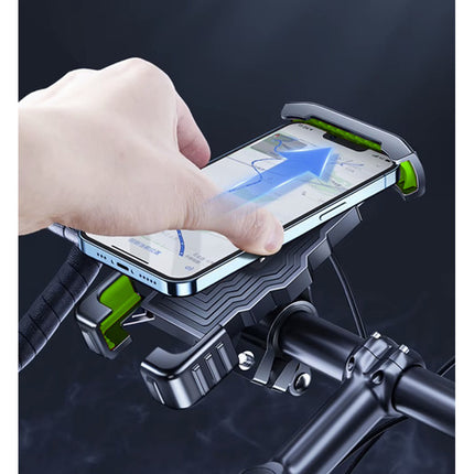 Cykel Telefonholder med Anti-Shock og 360° Rotation