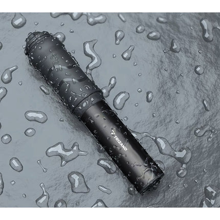 Håndpumpe til cykler med universel ventil og rammeholder