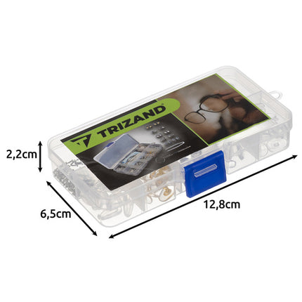 Brille reparationssæt med 126 dele til nem reparation