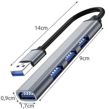 4-Port USB Splitter Hub – Praktisk og Effektiv Tilslutning
