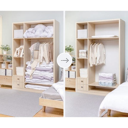 Stort Vakuum Bag 80 x 100 cm – Effektiv Pladsbesparelse til Tøj og Sengetøj