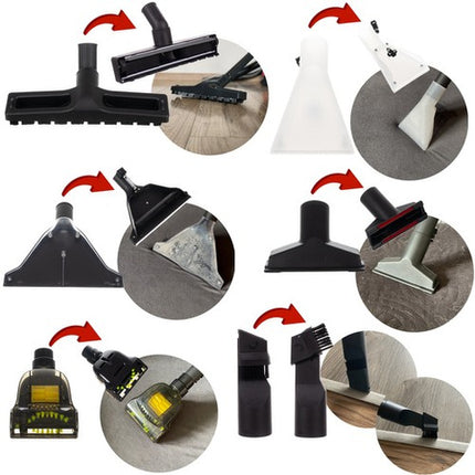 3-i-1 Støvsuger med Vaskefunktion – Effektiv Rengøring til Hjemmet