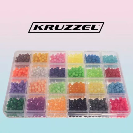 Vandperler Sæt med 2800 Perler – Kreativ Leg for Børn