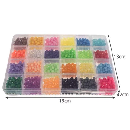 Vandperler Sæt med 2800 Perler – Kreativ Leg for Børn