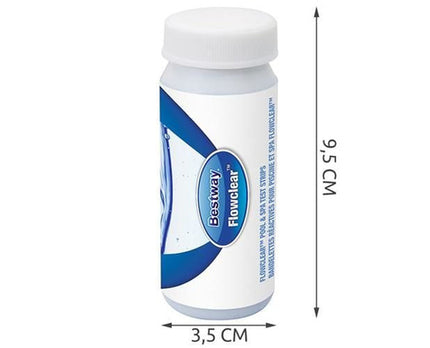 pH-, alkalinitets- og klortester til havepool - 50 tests