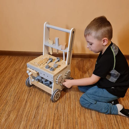 3-i-1 Træværksted med Værktøj til Børn – Perfekt Gaveidé til Små DIY Entusiaster