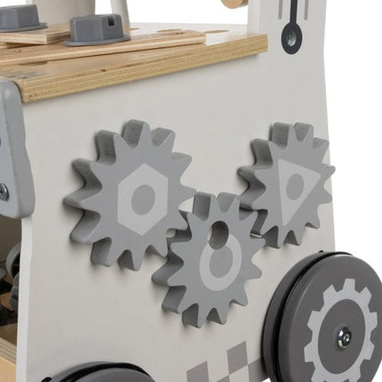 3-i-1 Træværksted med Værktøj til Børn – Perfekt Gaveidé til Små DIY Entusiaster