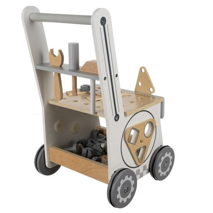 3-i-1 Træværksted med Værktøj til Børn – Perfekt Gaveidé til Små DIY Entusiaster