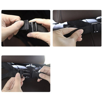 Praktisk bilsæde organizer med 8 lommer og vandafvisende materiale