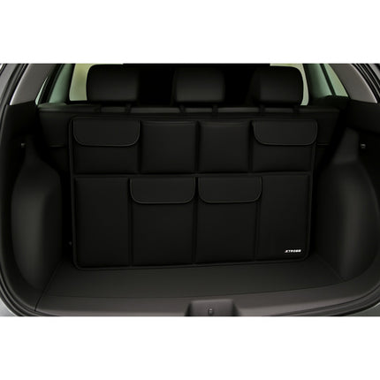 Praktisk bilsæde organizer med 8 lommer og vandafvisende materiale