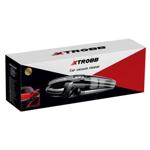 Trådløs bilstøvsuger med kraftfuld sugeevne og praktiske tilbehør