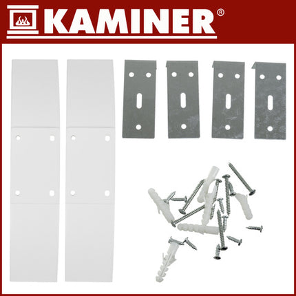 Elegant elektrisk glasradiator med WiFi kontrol og effektiv varme