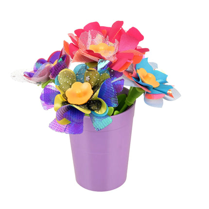 Kreativt sæt til at lave 3D-blomster