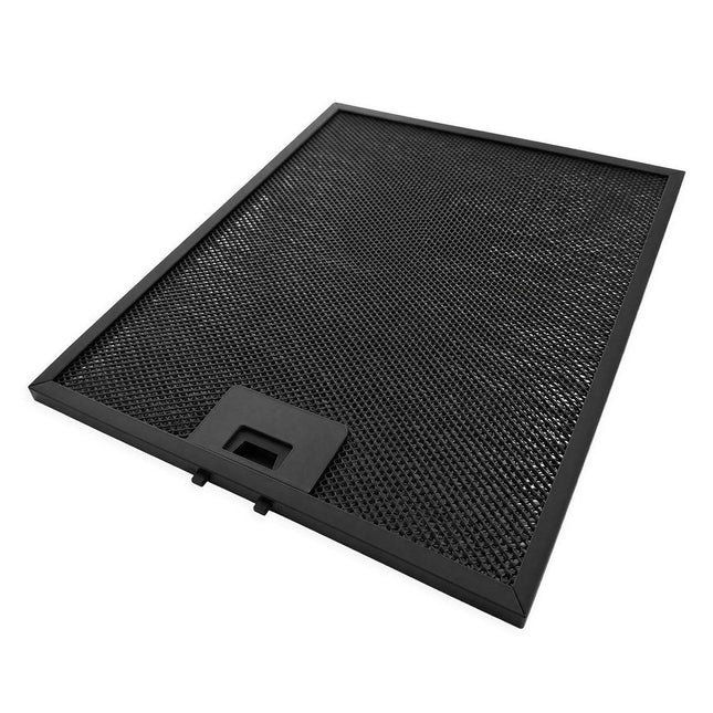 Fedtfilter af aluminium til emhætte, 4 lag, 32 x 27,7 cm – 1 stk. – sort, til 60 cm-emhætter