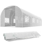 Folie til havetunnel 450x300 cm - UV-bestandig, 13,5 m² med myggenet og lynlåsindgang