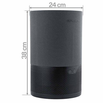 Fordampningsluftfugter 5 l, 350 ml/t til rum op til 35 m² med automatik og nattilstand – sort