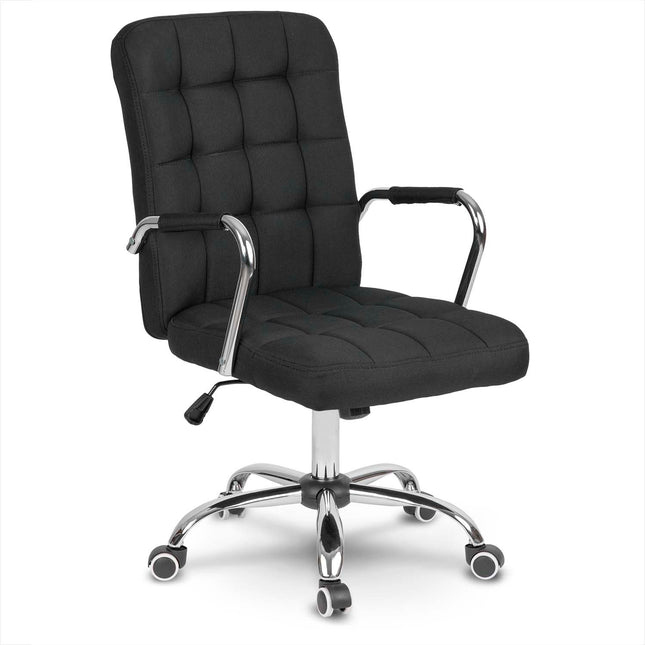 Stilfuld kontorstol med ergonomisk design og justerbar højde - perfekt til hjemmekontoret og mødelokalet