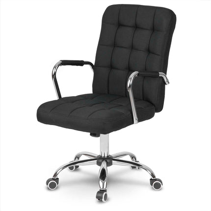 Stilfuld kontorstol med ergonomisk design og justerbar højde - perfekt til hjemmekontoret og mødelokalet
