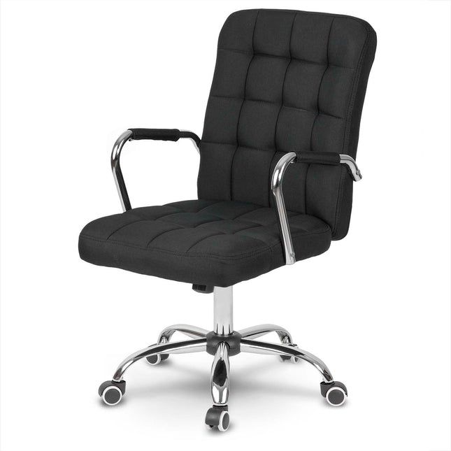 Stilfuld kontorstol med ergonomisk design og justerbar højde - perfekt til hjemmekontoret og mødelokalet