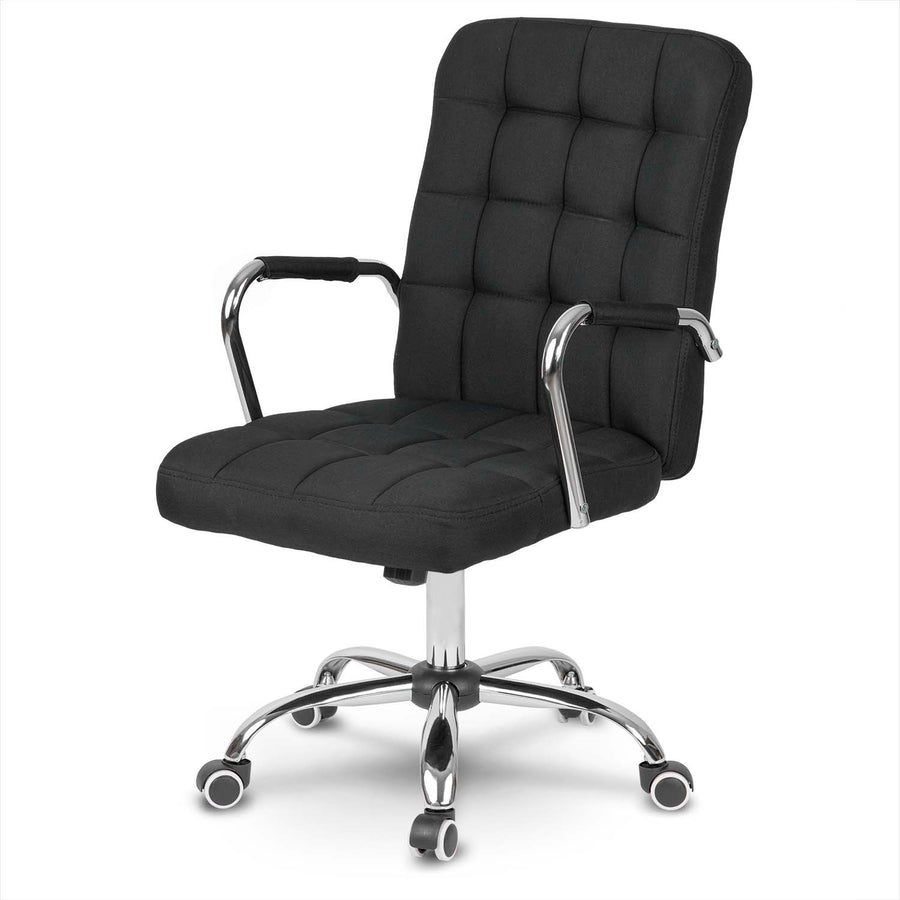 Stilfuld kontorstol med ergonomisk design og justerbar højde - perfekt til hjemmekontoret og mødelokalet