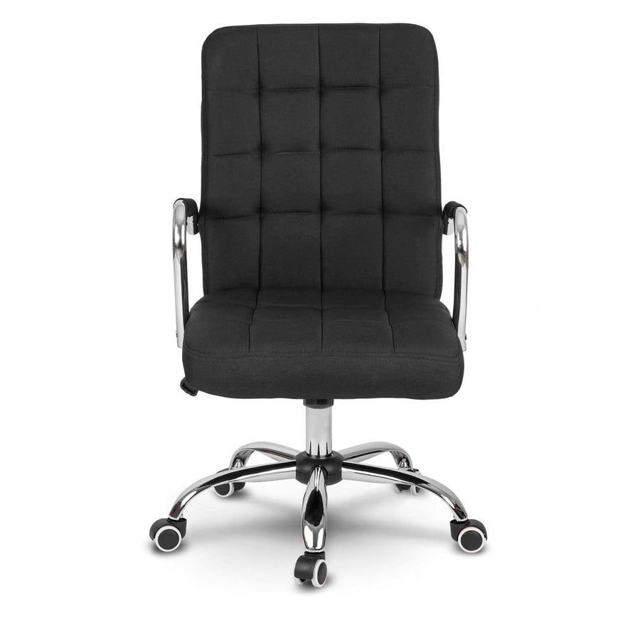 Stilfuld kontorstol med ergonomisk design og justerbar højde - perfekt til hjemmekontoret og mødelokalet