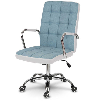 Kontorstol med ergonomisk design og justerbar højde til hjemmekontor og kontorbrug