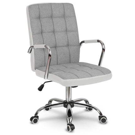 Kontorstol med ergonomisk design og justerbar højde til hjemmekontor og kontorbrug