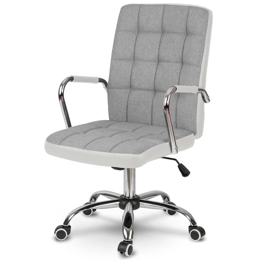 Kontorstol med ergonomisk design og justerbar højde til hjemmekontor og kontorbrug