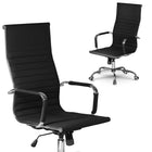 Designer kontorstol med ergonomisk støtte og moderne design - perfekt til hjemmekontoret