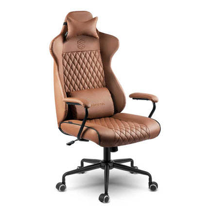 Elegant kontorstol med justerbar højde og ergonomisk design til hjemmekontoret