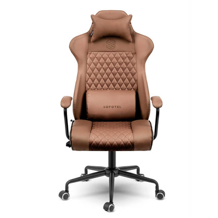 Elegant kontorstol med justerbar højde og ergonomisk design til hjemmekontoret