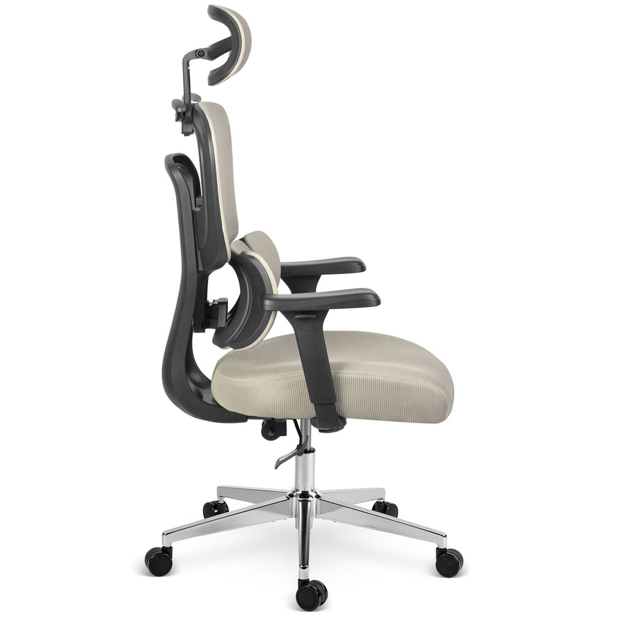 Ergonomisk kontorstol med justerbare funktioner og moderne design - perfekt til hjemmekontoret