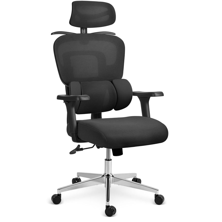 Ergonomisk kontorstol med justerbare funktioner og moderne design - perfekt til hjemmekontoret