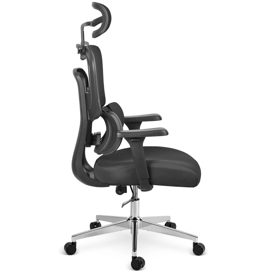 Ergonomisk kontorstol med justerbare funktioner og moderne design - perfekt til hjemmekontoret