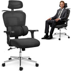 Ergonomisk kontorstol med justerbare funktioner og moderne design - perfekt til hjemmekontoret