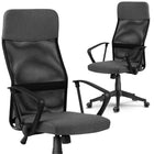 Kontorstol med ergonomisk design og justerbar sædehøjde til hjemmekontoret