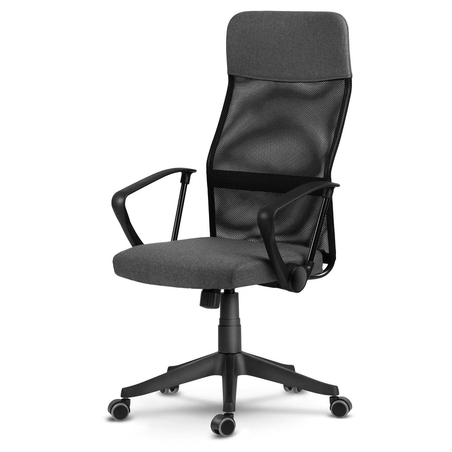 Kontorstol med ergonomisk design og justerbar sædehøjde til hjemmekontoret