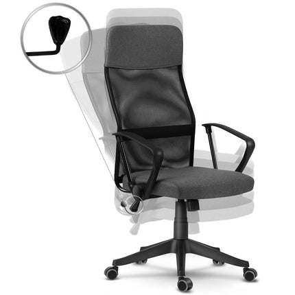 Kontorstol med ergonomisk design og justerbar sædehøjde til hjemmekontoret