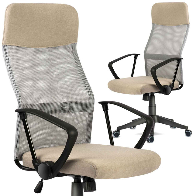 Kontorstol med justerbar højde og ergonomisk design til hjemmekontoret