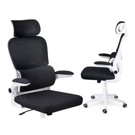 Drejelig kontorstol Formax i åndbart mesh – sort