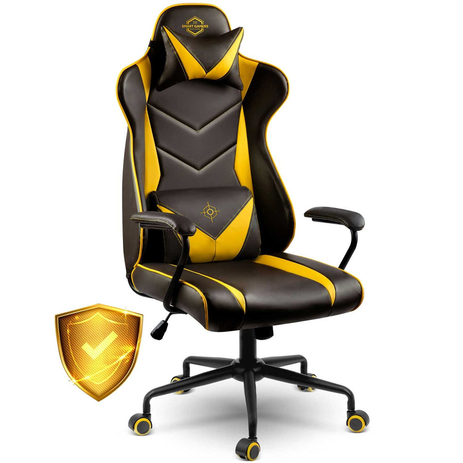 Ergonomisk Gamingstol med Justerbar Højde og Gyngefunktion