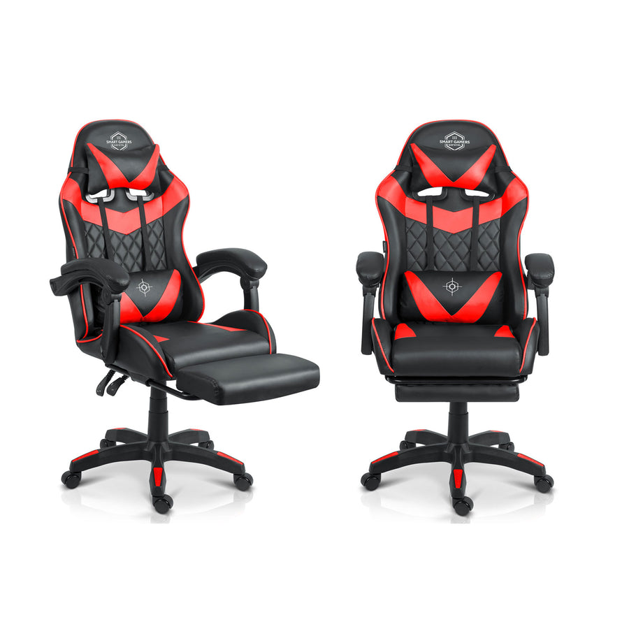 Gaming stol med ergonomisk design og justerbar komfort til lange timer foran computeren
