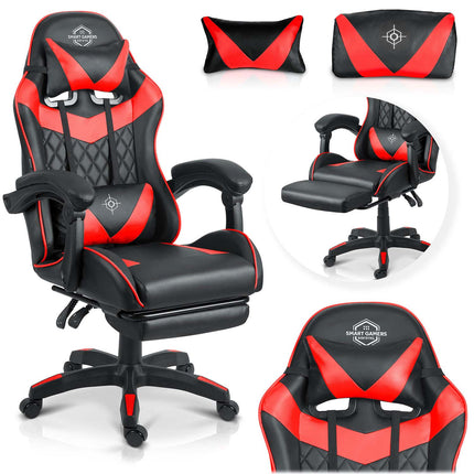 Gaming stol med ergonomisk design og justerbar komfort til lange timer foran computeren
