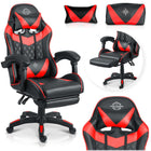 Gaming stol med ergonomisk design og justerbar komfort til lange timer foran computeren