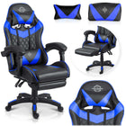 Ergonomisk Gaming Stol med Justerbar Højde og Komfortabel Lændestøtte - Perfekt til Langvarig Brug