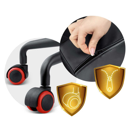 Ergonomisk gamingstol med justerbar højde og moderne design