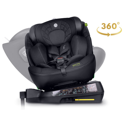 Autostol med 360-graders rotation og ISOFIX - Sikkerhed og komfort fra 0-12 år