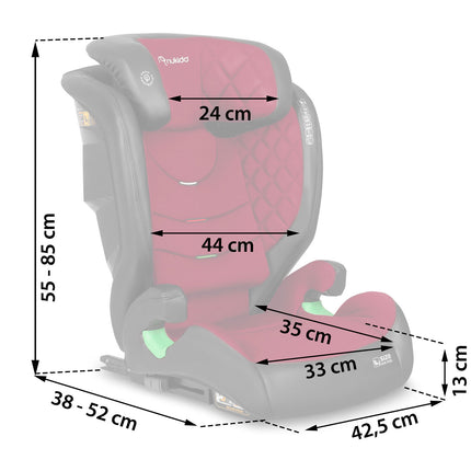 Autostol til børn 15-36 kg med ISOFIX - Sikker og komfortabel rejse for dit barn