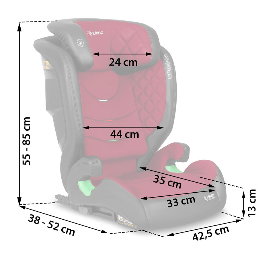 Autostol til børn 15-36 kg med ISOFIX - Sikker og komfortabel rejse for dit barn